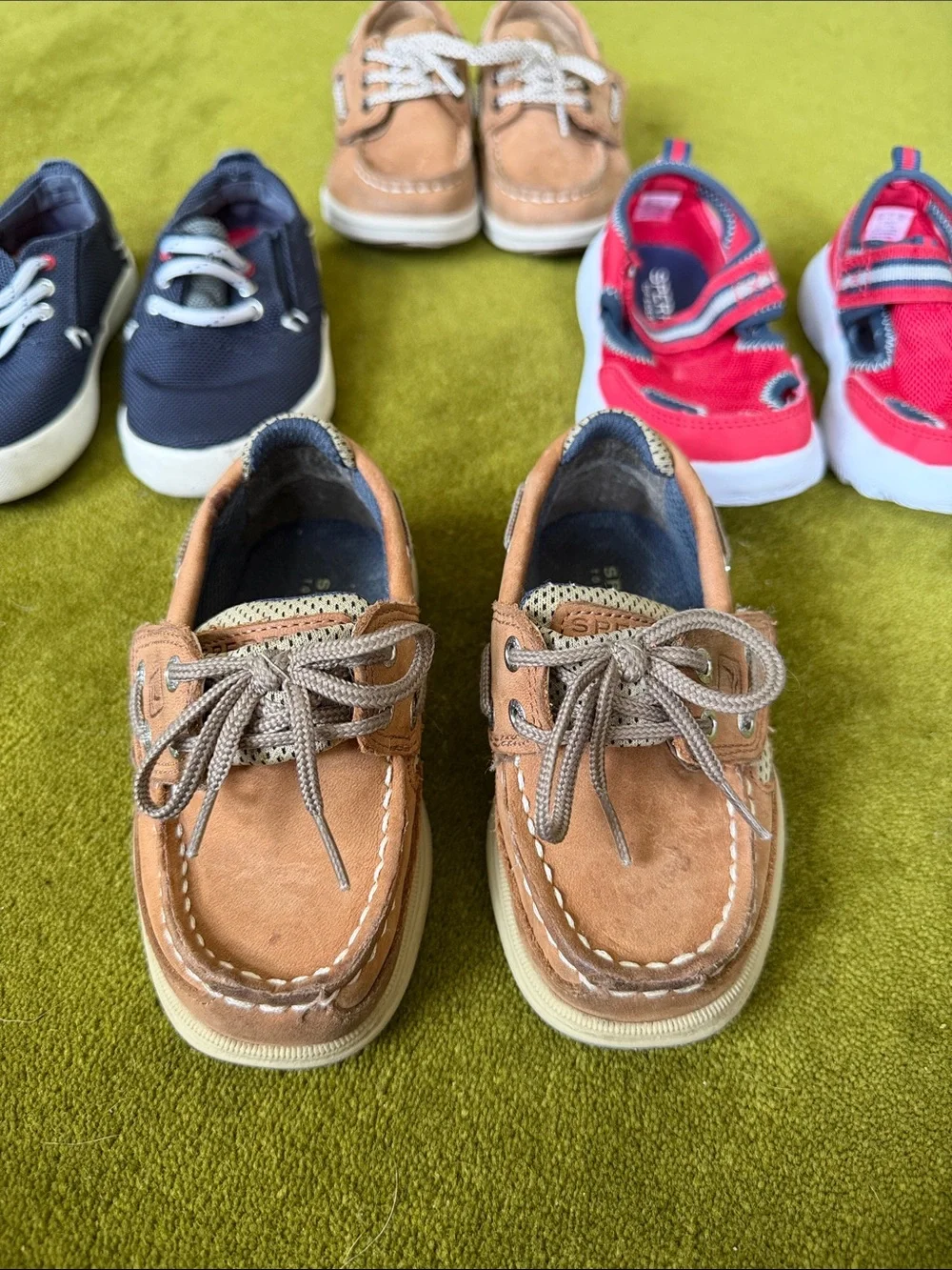 Sperry Kids Multi-Pair Shoes (Size 7 & 8)